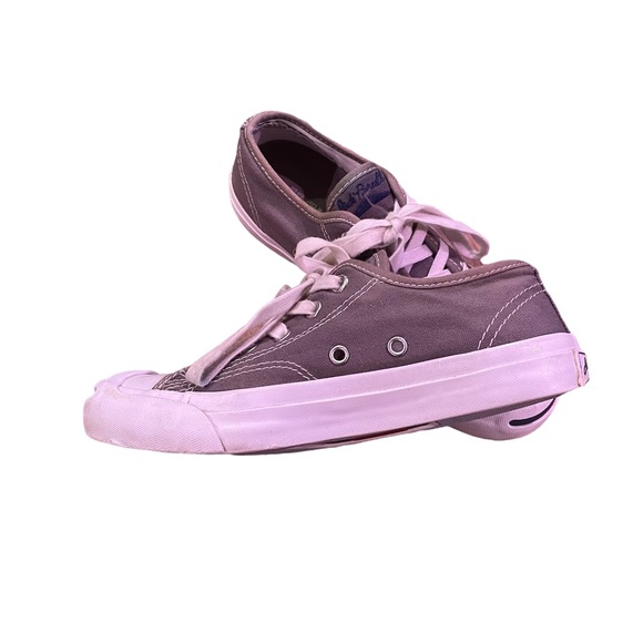 Converse Jack Purcell Grey Canvas Woman’s Sneaker Size 5 - Mens 3.5 - Picture 6 of 12